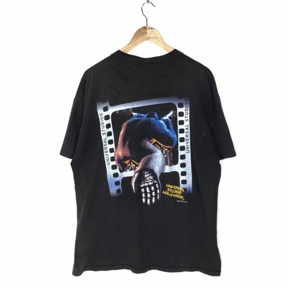 Horror Movies Vintage T-shirt King Kong Horror movie T-shirt 1980s 90s goth punk - Picture 2 of 5